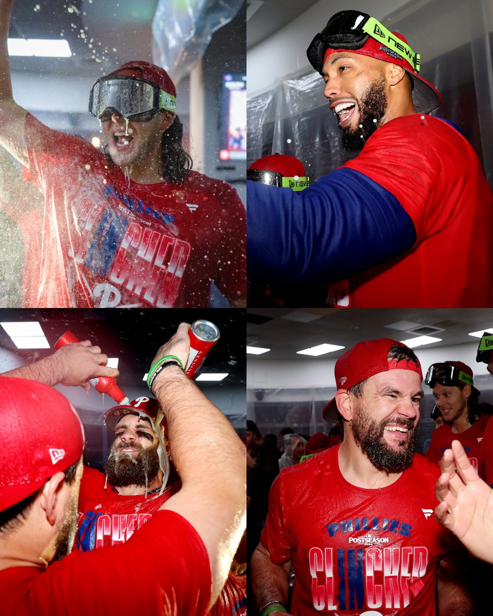 That #Postseason feeling 😎

#CLINCHED 
 [📷](https://pbs.twimg.com/media/HTQdpxDWQAACk1b.jpg) https://pbs.twimg.com/media/HTQdpxDWQAACk1b.jpg https://pbs.twimg