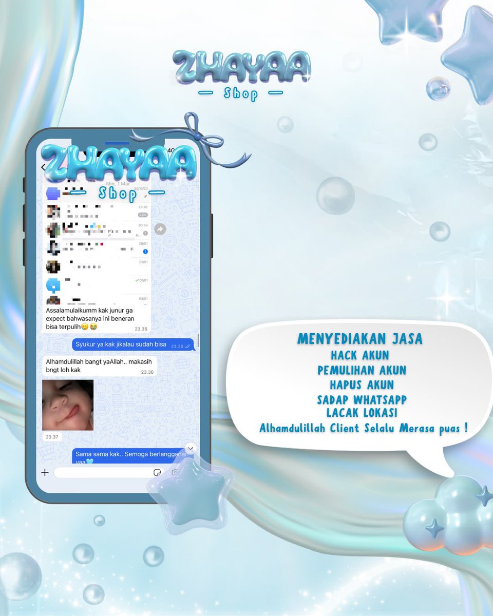 mivkays's tweet photo. Menerima Jasa Pemulihan &amp; hapus Akun Sosmed

— Pulihkan,Balikin &amp; Hapus/Nonaktifkan Akun 
— Lacak Lokasi, Sadap Wa, Hack Akun &amp; Lainnya

( Facebook, Instagram, TikTok, WhatsApp, Line, Twitter/X, Gmail/Email,Telegram, Game &amp; Lainnya ) 

fast proses &amp; wa di bio https://t.co/2MepTh7tun