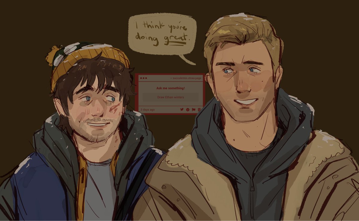 succulentes_'s tweet photo. okayyy i guess ill draw the best guy ever #residentevil https://t.co/Ur72FtfwSw