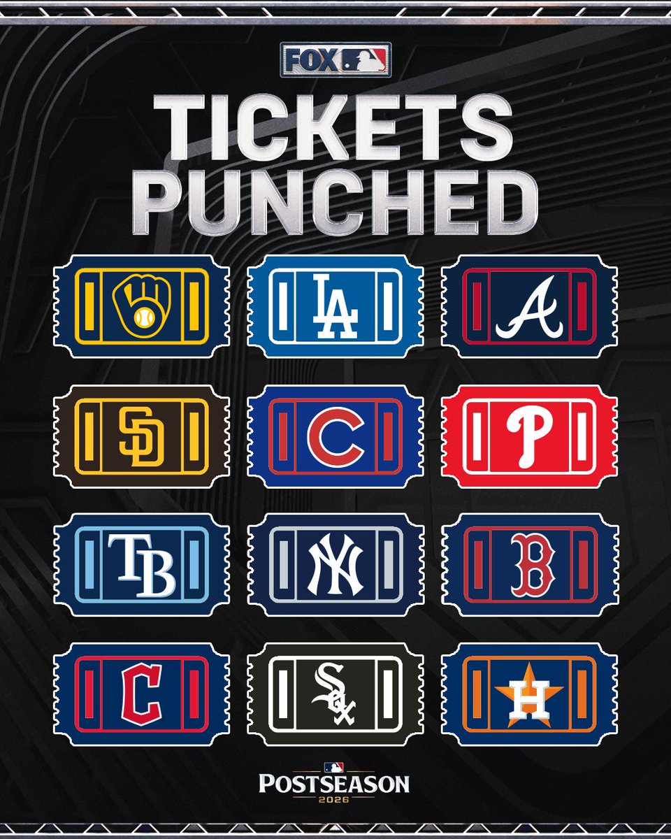 MLBONFOX's tweet photo. REPOST IF YOU GET TO WATCH YOUR TEAM PLAY POSTSEASON BASEBALL!!! https://t.co/uw0bp8pgn6