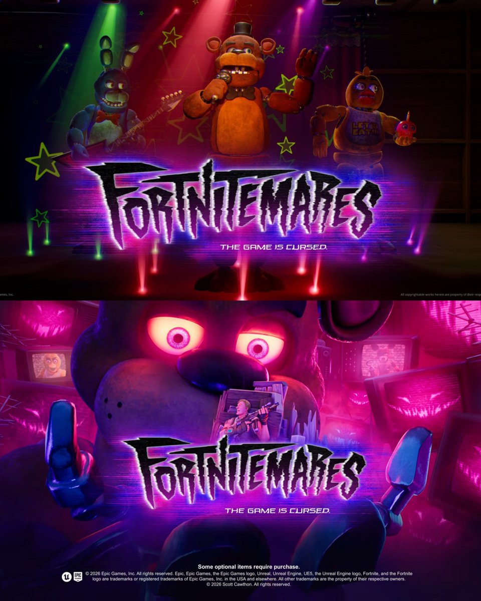 Jorge_Most's tweet photo. FNAF SE HA CONVERTIDO EN EL POST CON MÁS LIKES DE LA HISTORIA DE FORTNITE.

Ha superado al anuncio de Dragon Ball. https://t.co/ILHs4qJNpr