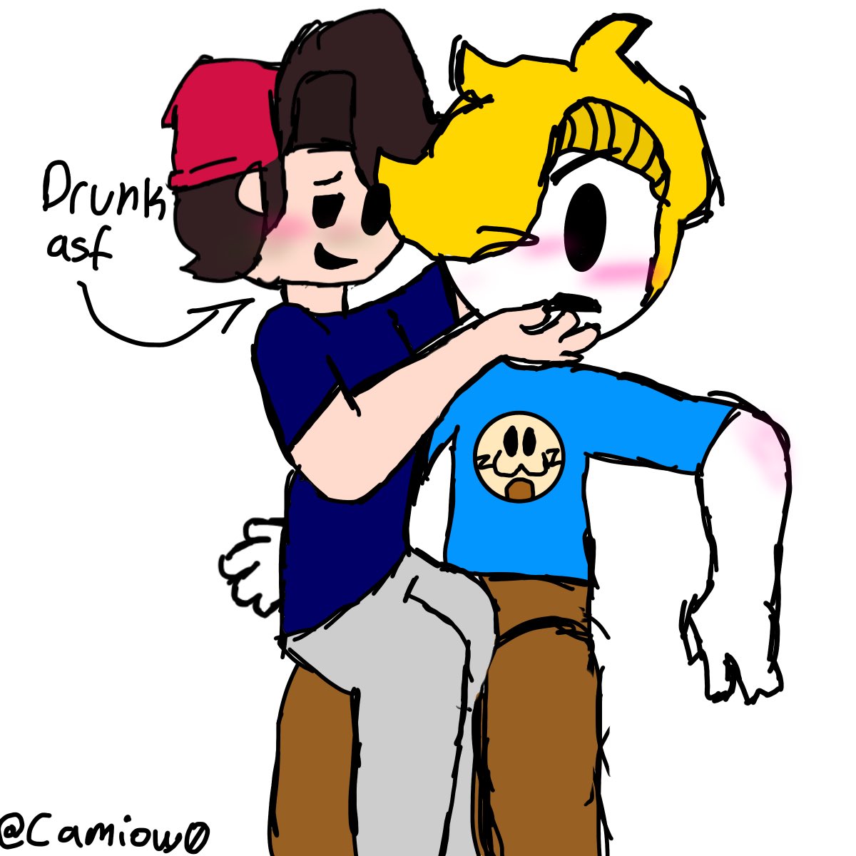 Camiow0's tweet photo. Two versions of my fav two normal and furry type 

#haminations #brysonanimates #brodson #yaoi #brysonxbrody 

Anyways art trade? I would love to do dm on X or discord 
Discord user:kitten_sneeze.02 https://t.co/2XlMnlcl7W