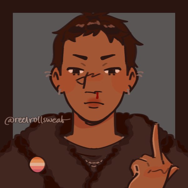 VarunTheEater's tweet photo. me and harrow 

this feels so awkward after slandering her left and right https://t.co/KyI7YclV8h