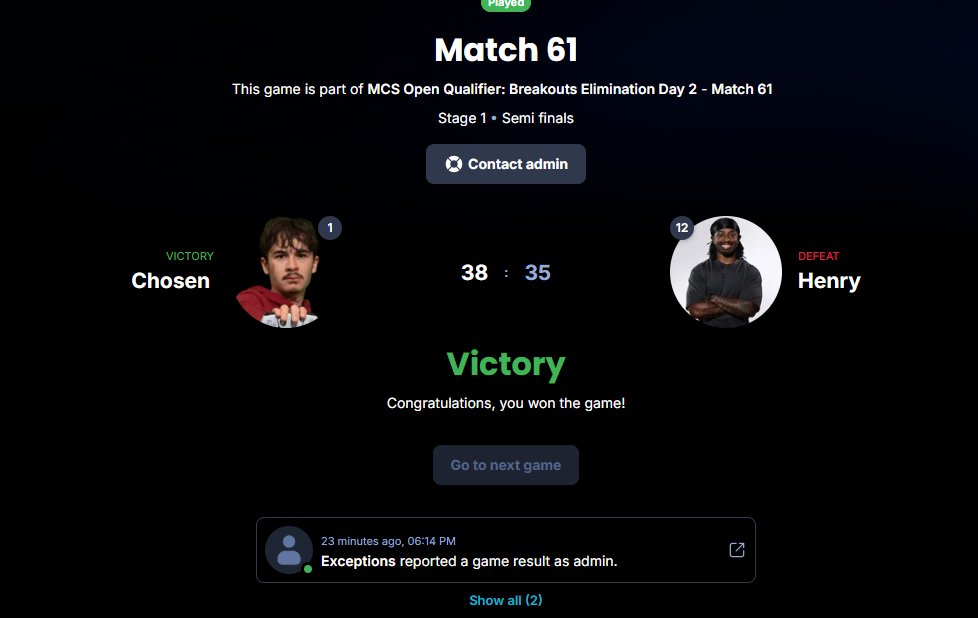Chosen_NF's tweet photo. LFGGG WE DID IT AGAIN BOYS!!!

Even though I was already gonna be at the live because of pro league I get the chance to make Madden Bowl and win a belt. 

Job's Not Finished https://t.co/aPTkd6HwOG