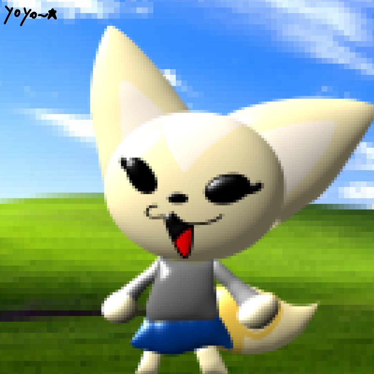 Yoyo__stuff's tweet photo. Fenneko in Windows or something 

Yoyo~★ made this 
#aggretsuko https://t.co/IZosbUt4Pe