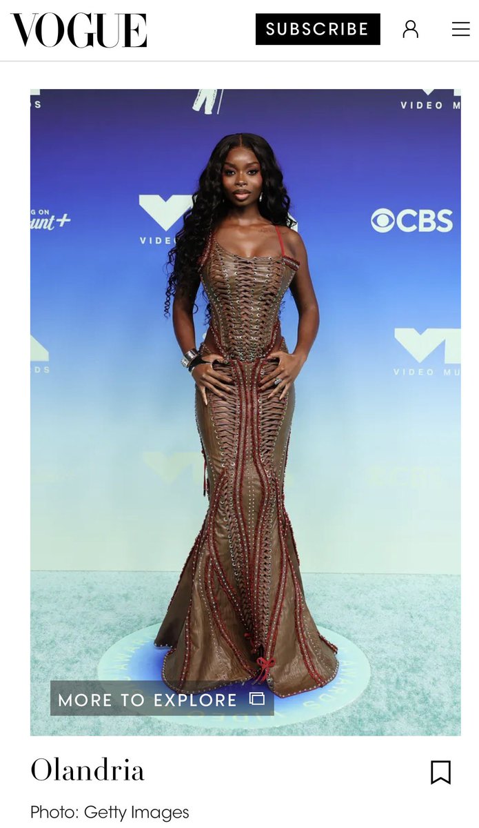 olandriabase_'s tweet photo. Vogue highlights Olandria among the best looks from the 2026 MTV VMAs red carpet! ✨

OLANDRIA FOR THE VMAs  #OlandriaxVMAs https://t.co/Vp1xhQVzLK