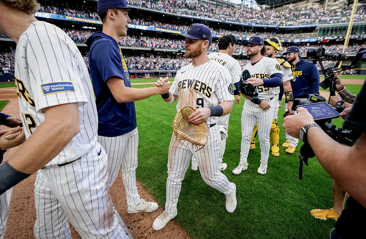 Brewers's tweet photo. Next up: October https://t.co/7eT1VqS6FX