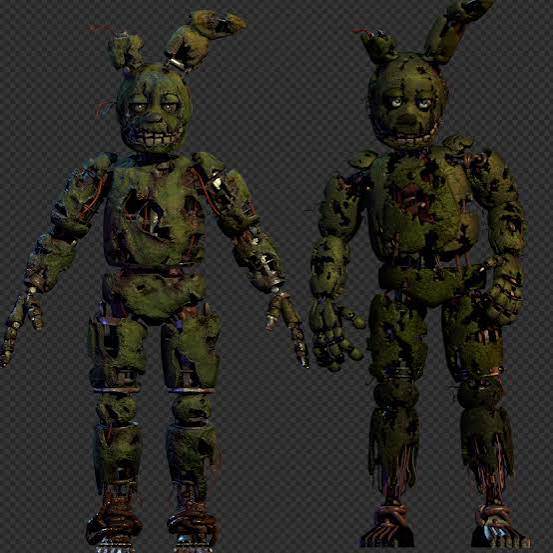 playcentermd's tweet photo. Sorry I really love DBD Springtrap but saying It's better than the FNaF 3 Springtrap is CRAAAAZY to me, compared to that one I only like the DBD corpse more because It's not just red spaghetti https://t.co/v9aZfZ4THi
