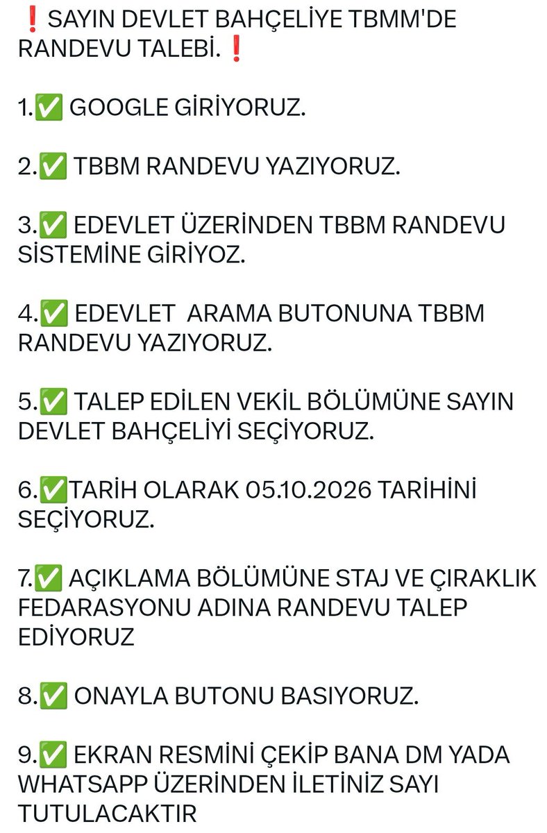 STAJMADURLARID1's tweet photo. Federasyonumuzun, TBMM’de MHP Genel Bşk. Sn. Devlet Bahçeli’den randevu talebine destek olalım.

Sizlerin yapacağı her paylaşım, atacağı her destek mesajı mücadelemize bir nebze de olsa katkı sağlayacaktır.

📢 Federasyonumuzun randevu talebine destek verelim.

#3308YasaAmbargosu https://t.co/8EZJVDVUB1