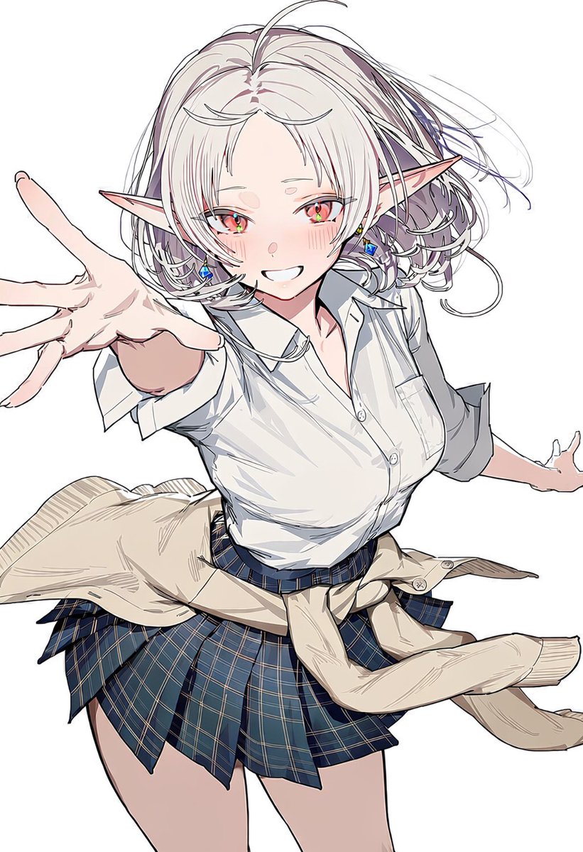 Shirasudonta's tweet photo. おはようございます☀️
本日もよろしくお願いします😊

制服シルフィ https://t.co/zbP5tLOhTe