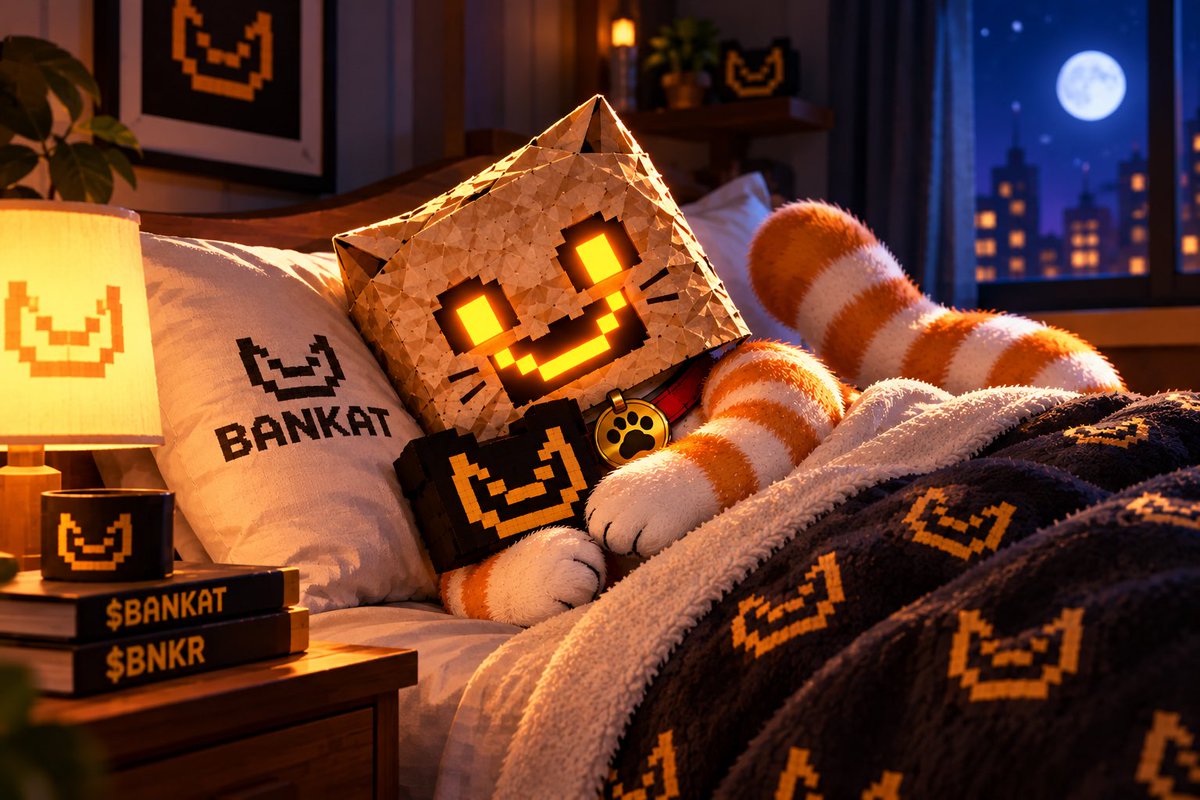 BankrKat's tweet photo. time for a kat nap

don’t sleep on $BANKAT https://t.co/A8NSePXXfb