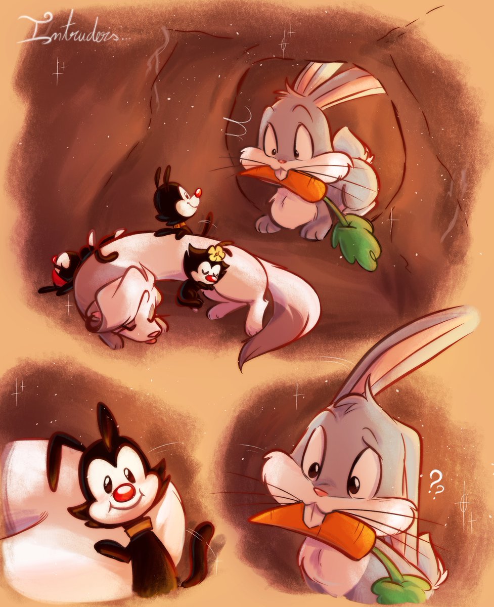 ukospamidk's tweet photo. Critters AU - Intruders

Bugs gets a 'little' surprise after getting back to his rabbit hole

#looneytunes #animaniacs https://t.co/JRuJVXgyeN