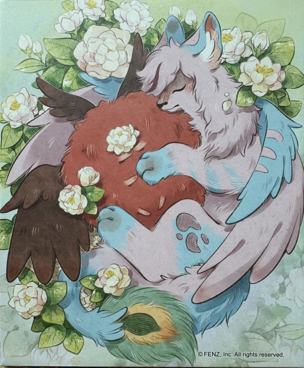 YouShouYanLove's tweet photo. "Light Steps Bring Life to All Things" series shikishi blind box (FENZ 2026) Hundun and Dijiang. #YouShouYan #FabulousBeasts https://t.co/JKq2PwdPnU