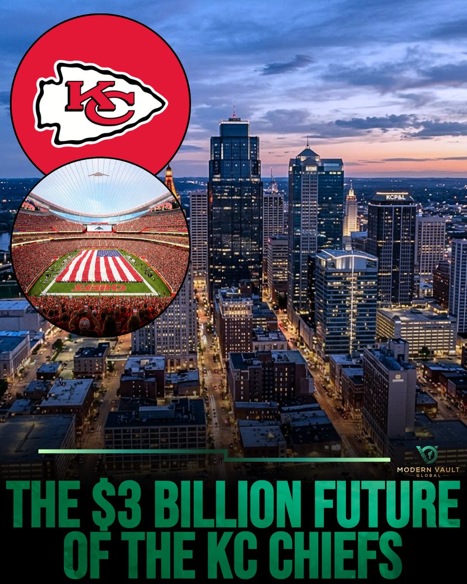 GingerPishner's tweet photo. $3 BILLION DOME: The Chiefs unveil ambitious plans for the future! The Kansas City Chiefs have revealed renderings for a state-of-the-art $3 billion stadium complex scheduled to open for the 2031 season. The proposed venue would feature 70, 000 https://t.co/wZmVvkFZIq