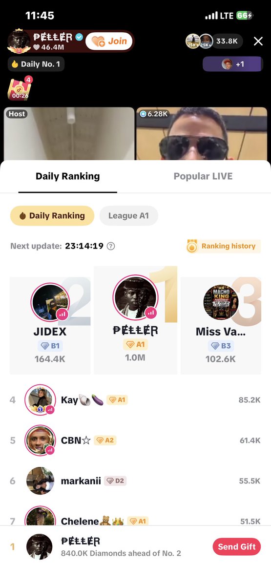 tems_xoxo1's tweet photo. Peller made a total of 2.4 millions coins on tiktok tonight just by having fun 🔥 https://t.co/8bmMPMOX1R