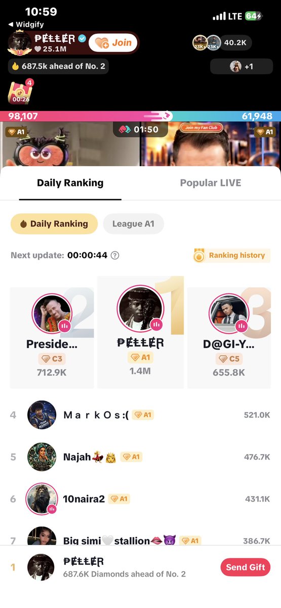 tems_xoxo1's tweet photo. Peller made a total of 2.4 millions coins on tiktok tonight just by having fun 🔥 https://t.co/8bmMPMOX1R