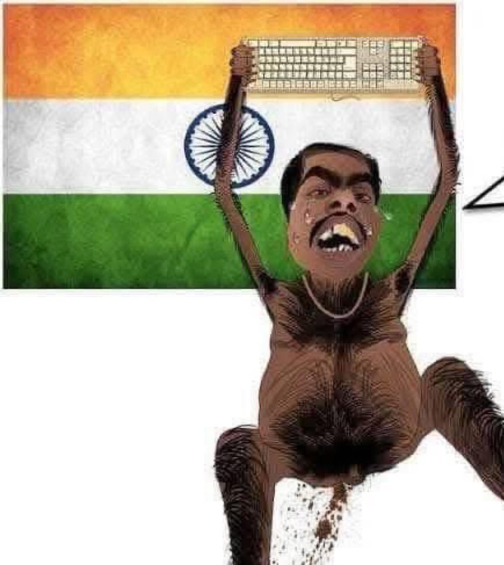 baybars018234's tweet photo. @BudWiser723472 @MR_FG123 @tarkovsky1987 why are you in America and not in Delhi? subhuman  🇮🇳👨🏿💩🦶🏿🍗 https://t.co/5NhTrNbkZR