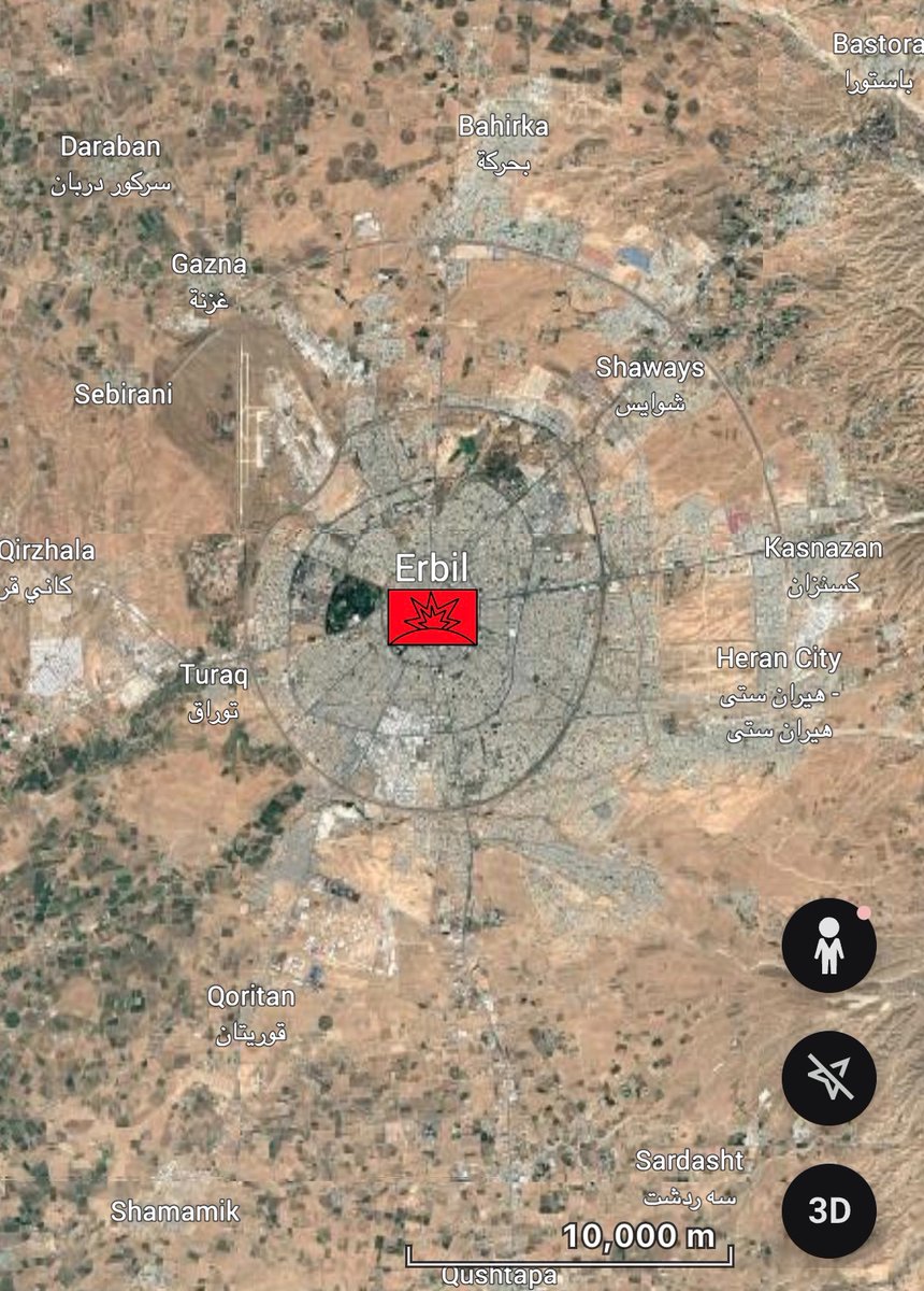 Explosions reported in Erbil as Iranian drones/missiles target Kurdish party HQ