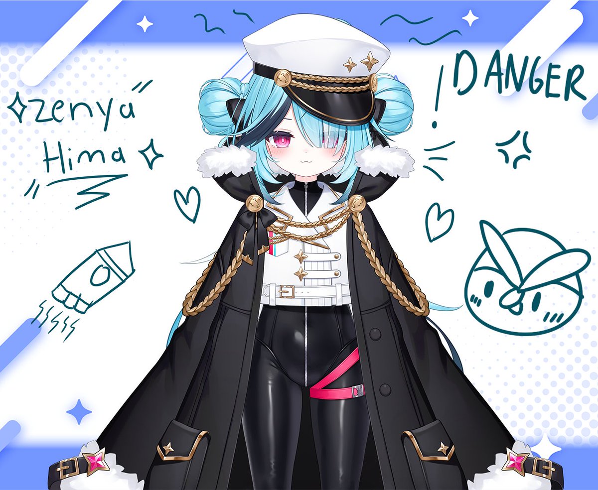 zenyahima's tweet photo. DESIGN REVEAL!
yoho, I'm Zenya! Your small but powerful starship captain~ You'll follow my lead, 'kay?? https://t.co/SWviJlqUlX