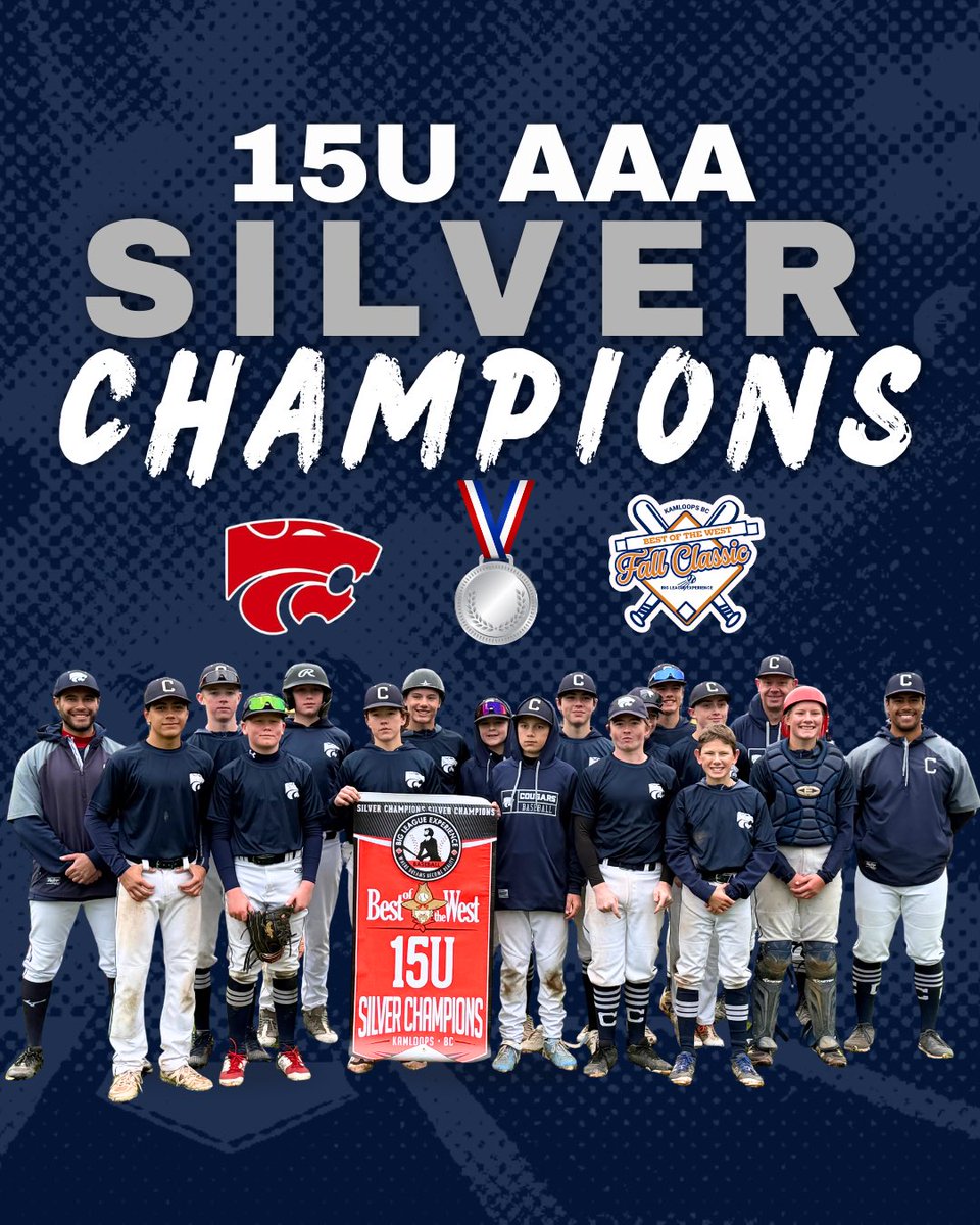 CMBACougars's tweet photo. @BLEBaseball_ Fall Classic Silver Champions https://t.co/A5bre3I0JK