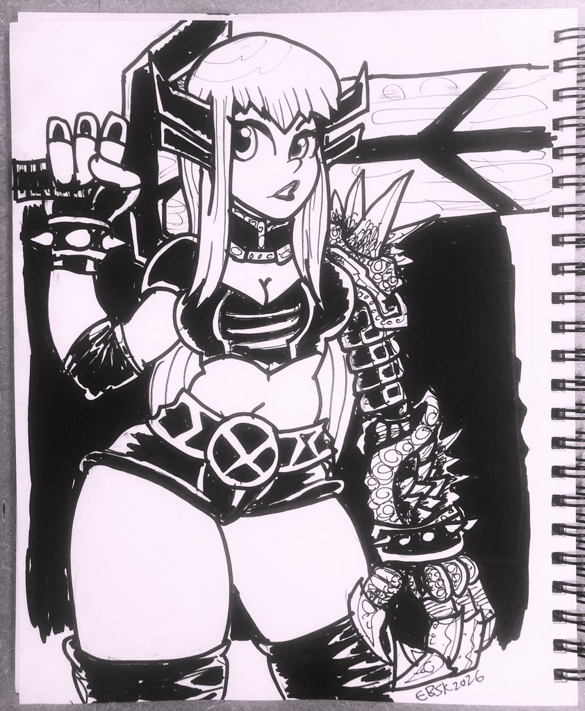 edbot5000's tweet photo. Some September sketches… #edbot5000 #sketch #sketchbook #drawings #batman #magik #krang #death https://t.co/BP1PbShv4X