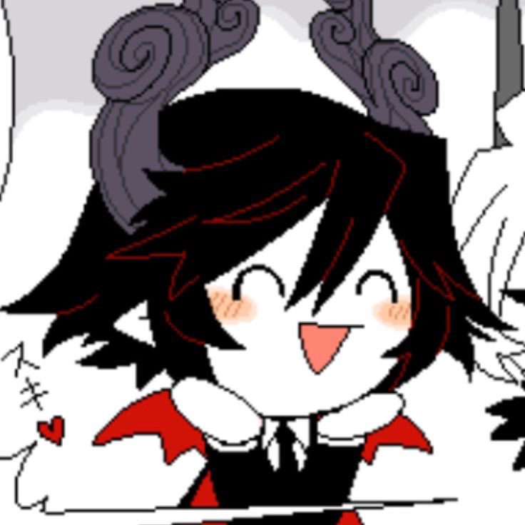 pervistic's tweet photo. (Letting it happen.   She's a pretty woman!)

This demon king is in a 𝘸𝘰𝘯𝘥𝘦𝘳𝘧𝘶𝘭 mood because a cutie is talking with his magnificence! https://t.co/eqj9dS4ni7