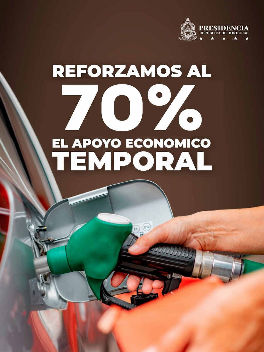 drabermudezhn's tweet photo. Gobernar es decidir a quién se protege cuando el mundo se encarece. Hemos elegido proteger a la familia hondureña. Seguiremos vigilantes, coresponsabilidad fiscal y con el corazón puesto en la gente. Porque servir no es un discurso: es estar presentes cuando más se necesita.

Hay una madre que hoy pudo pagar el bus de sus hijos. Hay un transportista que no tuvo que apagar su motor. Hay una mesa hondureña que no quedó vacía. Esto no es suerte: son 35 semanas de decisión, de compromiso y de no soltar la mano de nuestra gente.

Del 2 de febrero al 28 de septiembre de 2026, el Estado hondureño ha estado del lado de quienes mueven este país. Hoy el galón de diésel se vende en L 153.53 porque hemos absorbido L 101.51 por galón en alzas que, de otra forma, habrían caído directamente sobre el bolsillo de nuestro pueblo.

Esta semana el apoyo vigente es de L 5.74 por galón, y en total se ha absorbido el 70% de las alzas del diésel. Cuando sube el diésel, sube todo: el pan, los frijoles, el pasaje y la medicina. Por eso este apoyo no es un número en una tabla. Es comida en la mesa, es trabajo que continúa, es tranquilidad en los hogares.

Y lo decimos con total transparencia. Al 27 de septiembre, la inversión en protección a los combustibles es de:
•Diésel: L 669,299,787.52
•Gasolina regular: L 211,573,056.57
•GLP: L 410,692,369.52
•Total general: L 1,291,565,213.61
Si sumamos el precio actual y el apoyo acumulado, la referencia aritmética llega a L 255.04 por galón. No representa el precio de mercado que existiría hoy, pero sí muestra con claridad la magnitud del esfuerzo realizado.
Cada lempira invertido tiene nombre y rostro: el de una familia hondureña que merece vivir con dignidad. Y por ella, seguiremos firmes.
@HCHTelevDigital @Qhubotvoficial