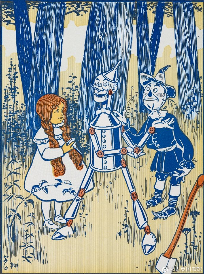 kodexinverse's tweet photo. [A tall scarecrow stands by the lock of the old library at the hilltop]， https://t.co/jcPHd3LSKp