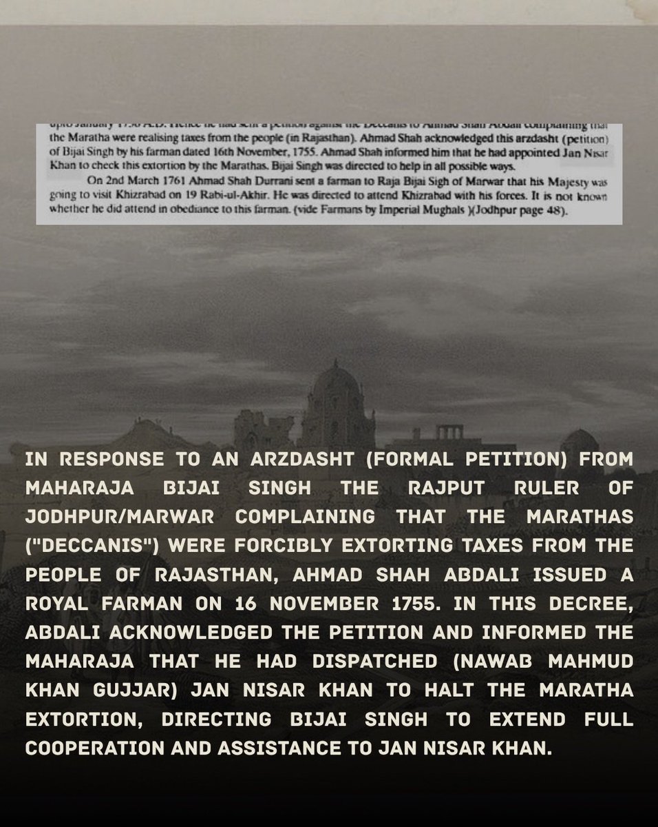 CattleLifter968's tweet photo. Raja of Marwar Literally Wrote letters to Nawab Jan Nisar Khan Gujjar to Save his Kingdom From Maratha's While Rajput Men Payed Taxes Rajput women Were Being Taken into Marathi Harems Gujjar Nawab Saved Your Registani Raja.
1.5 Bastard ttu toh bola hi mat kr r@ndputra. https://t.co/wBL3kFoYpZ