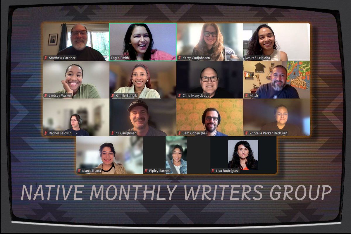 LASKINSFEST's tweet photo. Great Evening of Native Storytelling
Sat 9/26,Native Monthly Writers Group came together for an evening of writing &amp; community!
Read a script from TV Writers Lab fellow Desiree Leialoha, provided feedback &amp; supported development of a new pilot
#NativeWriters #IndigenousWriters https://t.co/V64KC6OtbV
