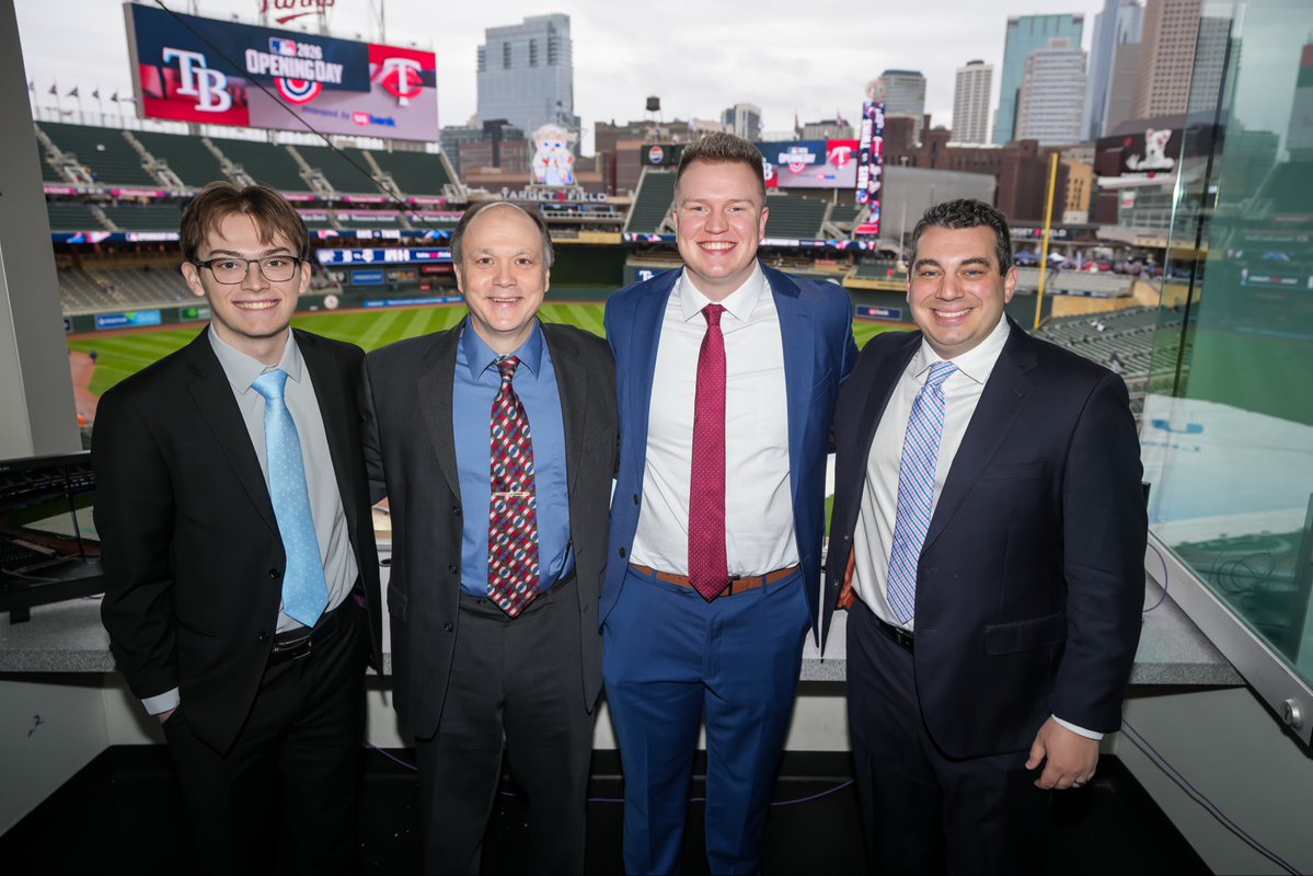 JohnVittas3's tweet photo. Sophomore season in Minnesota ✅

Thank you to everyone who tuned in throughout the season. It was a pleasure to share the stories of the 2026 Twins! https://t.co/zcqg9XExnQ