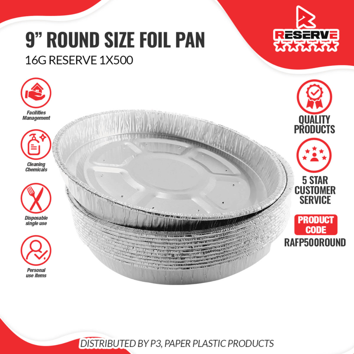 plasticpro3's tweet photo. Reserve 9-inch Round Aluminum Pan 1/4/125 — case-ready for catering.

Available now — https://t.co/0ArOAyfe2R
Call/WhatsApp: +1 284 442 3331 | +1 284 542 3331
P3 — Great Products. Better Service.
#Reserve #P3VI https://t.co/k0UpnVLmrt