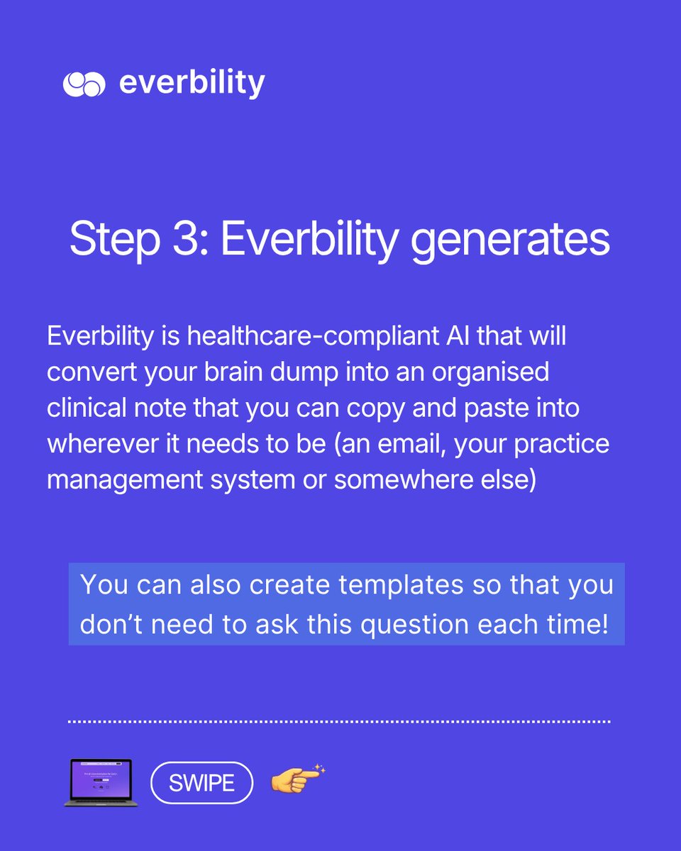 everbility's tweet photo. Got a backlog of notes sitting there that is due ... yesterday?

Swipe to see how therapists are catching up faster with AI https://t.co/YGhf1eBr0D