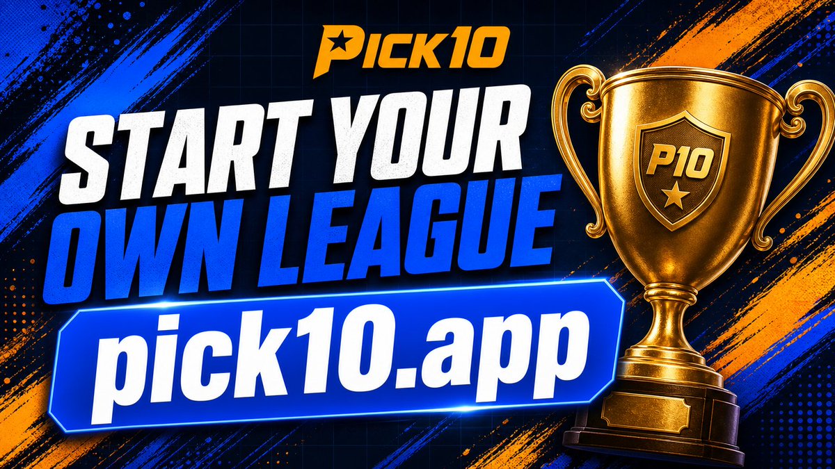 pick10AllSports's tweet photo. My old pool locked Sunday games on THURSDAY. Then the leaderboard didn't update until Tuesday. Picks lock at each game's actual kickoff now, and scores go live as games end. โ https://t.co/jqf1yG3or7
#Pick10 #PickEm https://t.co/CGMwob4YOR