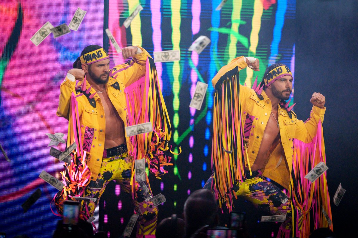 JJWilliamsWON's tweet photo. $$$ Young Bucks $$$ 

@youngbucks 

#AEWALLOUT https://t.co/NEAHFUzvaj