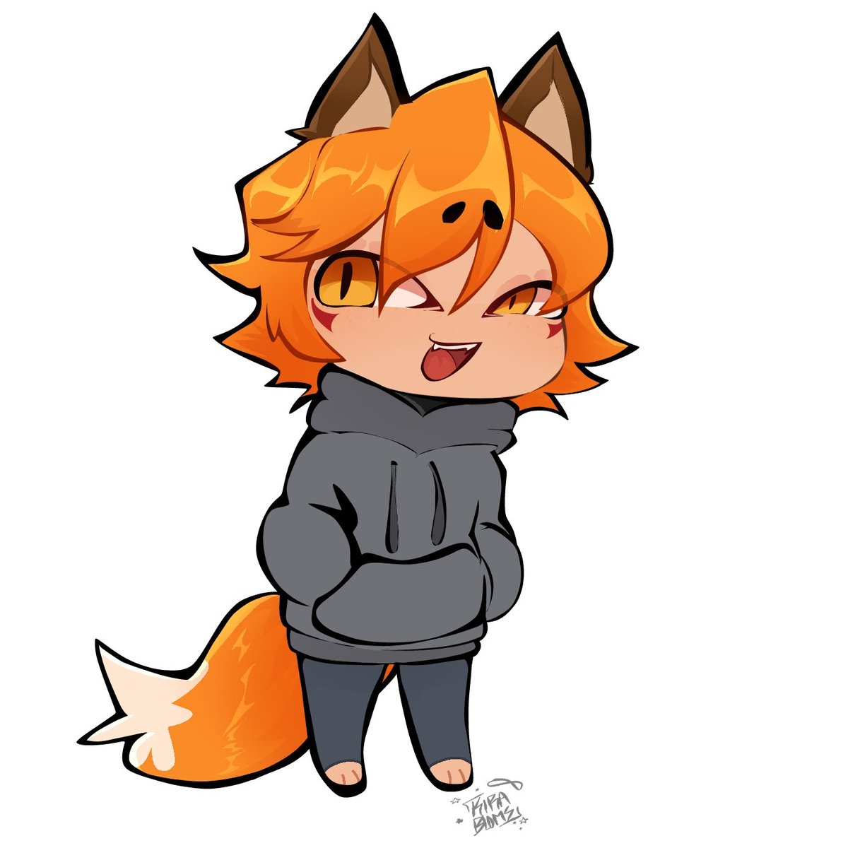 PUPPY_B01's tweet photo. Stinky ahh fox 

#BTD2 #chibi #boyfriendtodeath #fanart #renhana https://t.co/4di3DmShqt