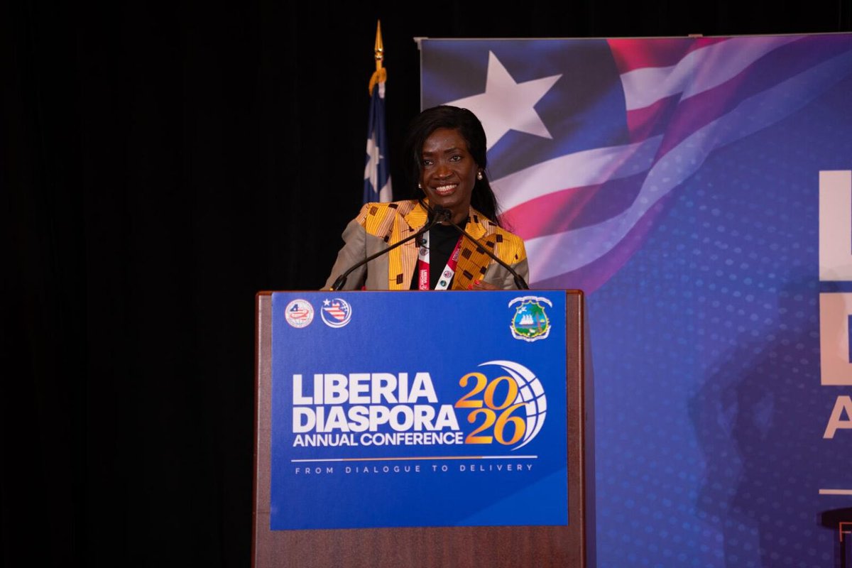 LNTA231's tweet photo. LNTA Director General, Hon. Princess Eva Cooper, has called on Liberians in the diaspora to move beyond remittances and play a more active role in the development of Liberia by investing in the country’s tourism sector.

#LNTA #UnforgettableLiberia https://t.co/IINPE7Yohf