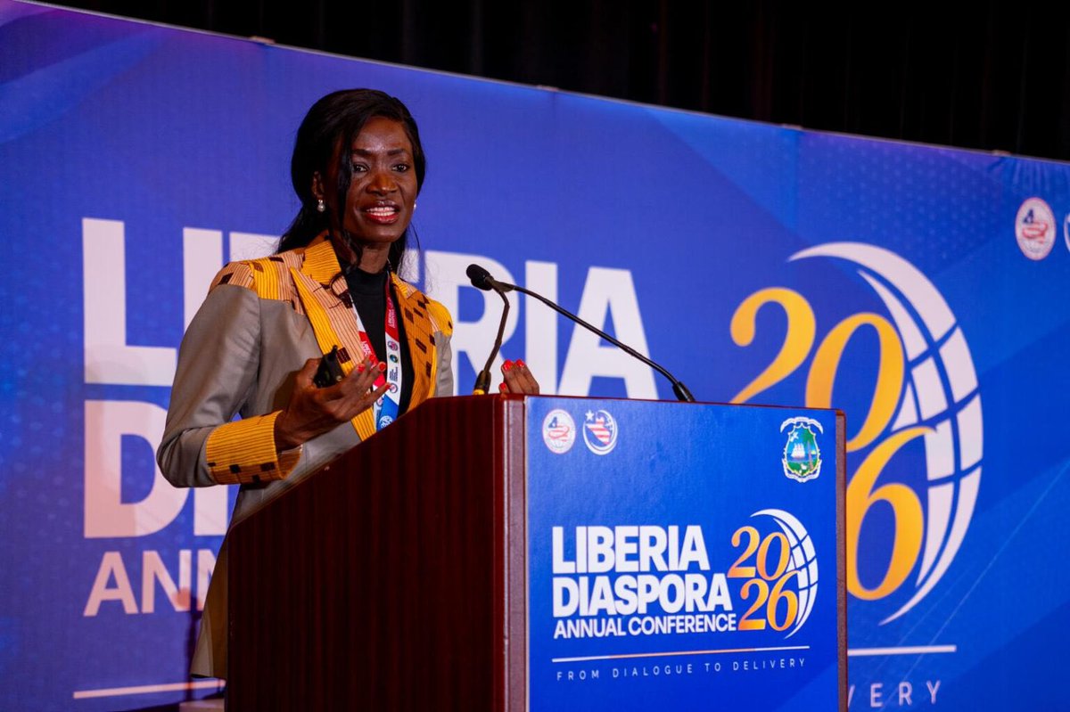 LNTA231's tweet photo. LNTA Director General, Hon. Princess Eva Cooper, has called on Liberians in the diaspora to move beyond remittances and play a more active role in the development of Liberia by investing in the country’s tourism sector.

#LNTA #UnforgettableLiberia https://t.co/IINPE7Yohf