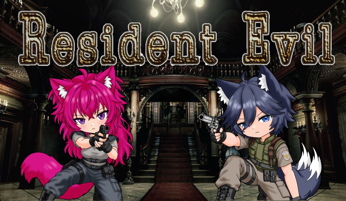 JadeFox42's tweet photo. Jade makes poor choices: Danie and Jade play Resident Evil. Come hang out!

https://t.co/nnihOhSOn3 https://t.co/cwf5aYnHe1