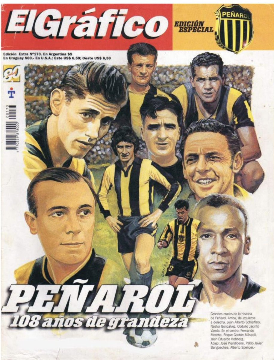 UruguayFootENG's tweet photo. Happy birthday to Club Atletico Peñarol 🇺🇾, one of South America's all-time most iconic clubs   

• 52x @AUFOficial titles 
• 2x FUF league titles
• 5x Copa Libertadores 🏆🏆🏆🏆🏆  
• 3x Club World ⭐⭐⭐ 
• 1x Intercontinental Super Cup 🏆
