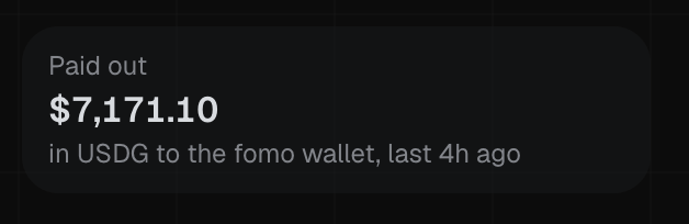 GetCashedMoney's tweet photo. @greenchasered @dohertyjackk @theunipcs More than $7,000 sent already to his fomo wallet.

https://t.co/m13eZsrx3M https://t.co/exbFvNkXB8