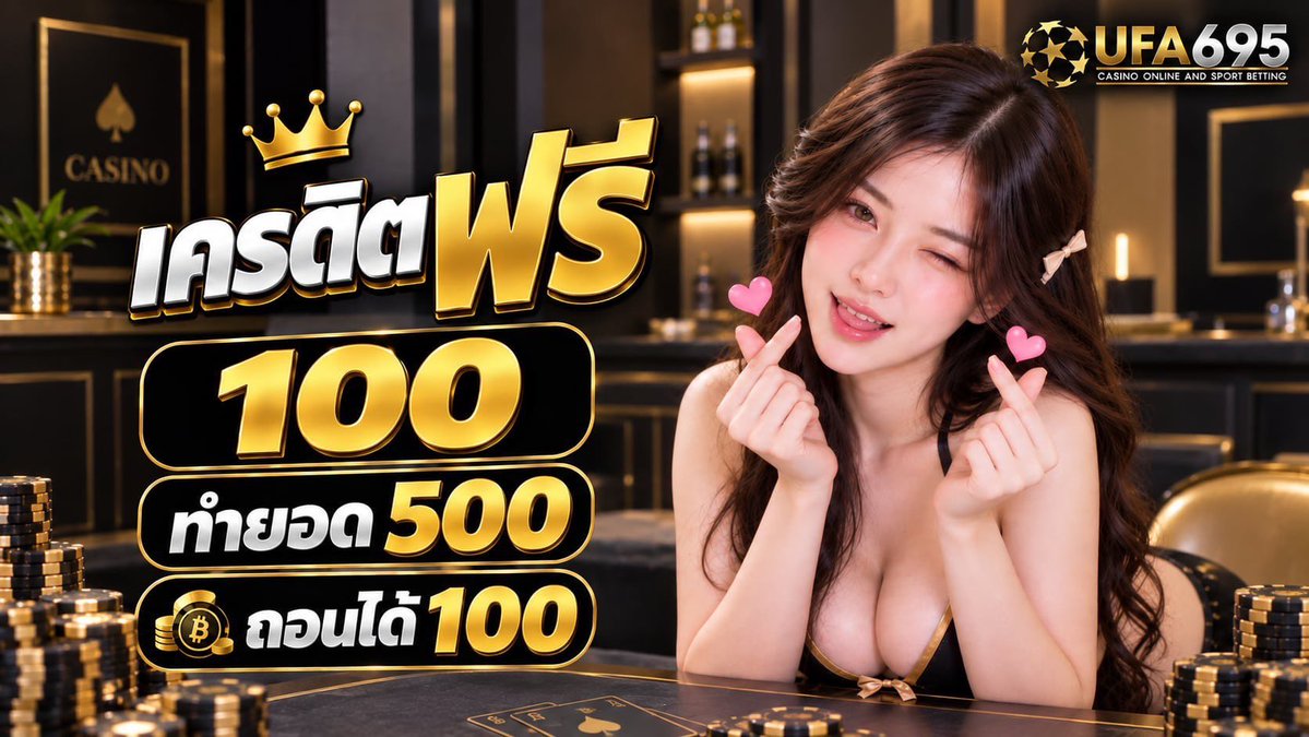 mmmnnnZ2's tweet photo. #เว็บใหม่ #แจกฟรี100  #ufa695

✔️ทำ  500  ถอนได้  100 บาท
✔️ไม่ต้องฝากก่อน

คูปอง🎉 UFA-FREEM7

สมัครเลย📲 https://t.co/kR5QpU4w68
♻️กดรี + ❤️กดใจ

#เครดิตฟรีสมาชิกใหม่ #เครดิตฟรี100 https://t.co/RDfzXIuaLG