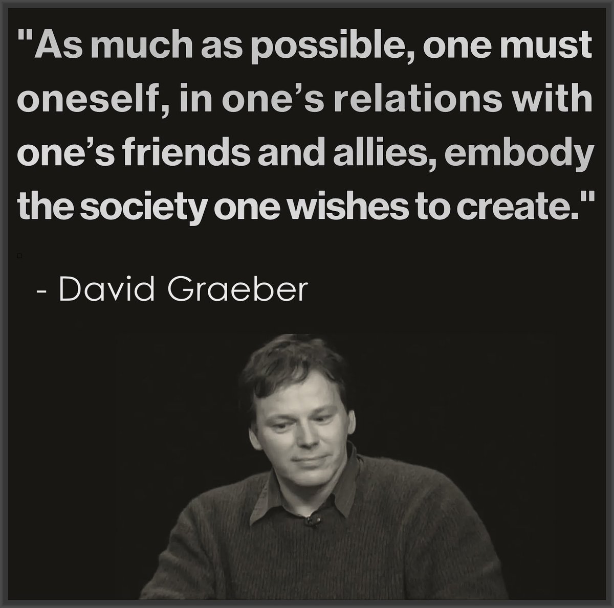 Graeber_social's tweet photo. This is from, Fragments of an Anarchist Anthropology. 

David Graeber wrote the piece back in 2004. https://t.co/1jcfzNcHE1