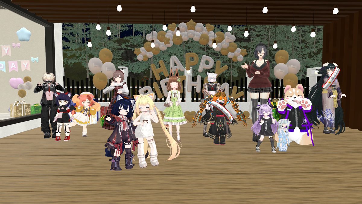 aimar10101010x's tweet photo. おはまーる🌸
本日、お誕生日でございます
お誕生日インスタンスに来てくださった方、
書置きを残してくださった方、
本当にありがとうございます✨

あんなに来ていただけるとは思わず…
ご挨拶できなかった方も多くてごめんなさい
 VRChatでのご縁が、
こうして集まってくださったことが嬉しいです https://t.co/k2WOj69rQo