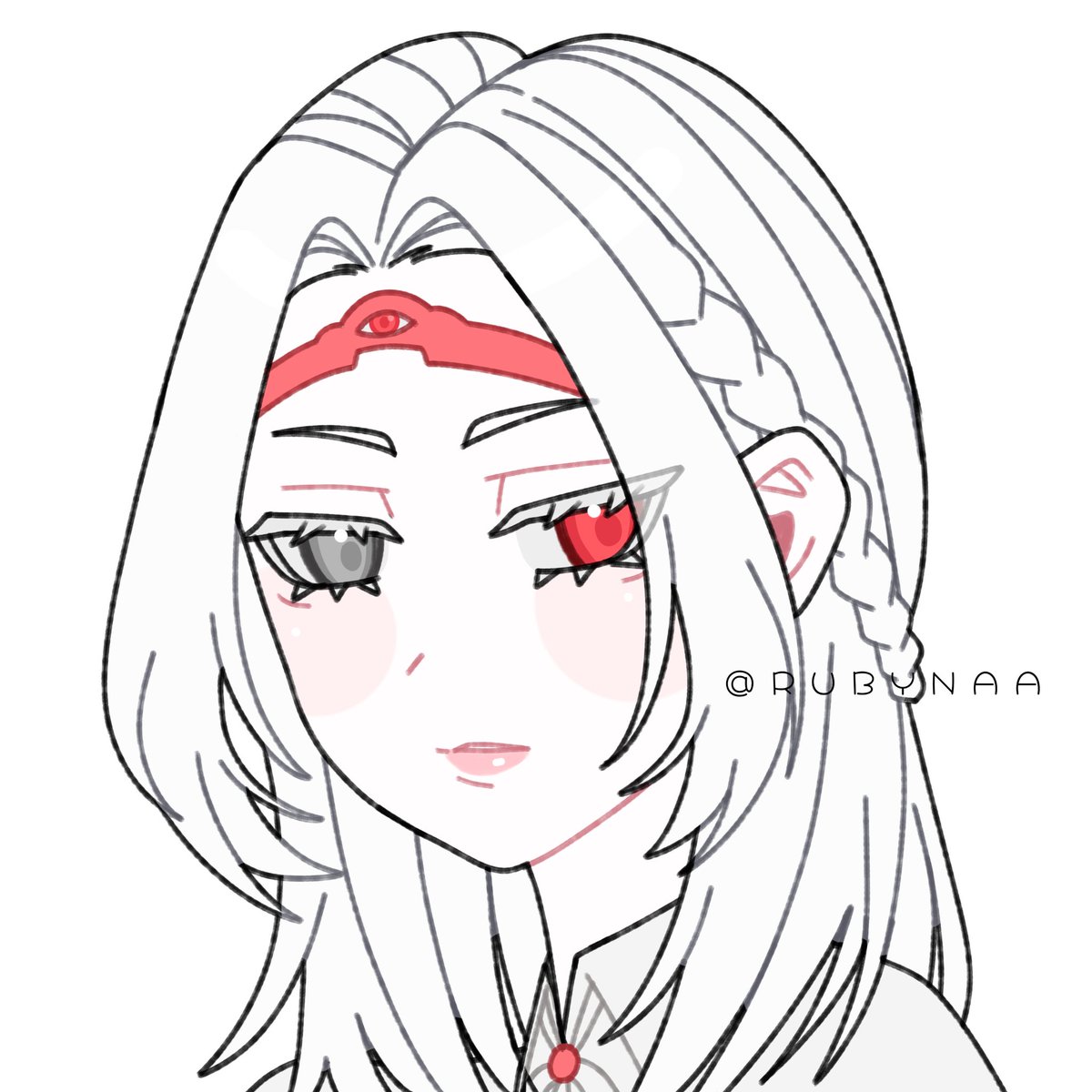 Rubynaa_chi's tweet photo. Fanart for @Putra1830043 
Ijin tag ya bg:3
#oc #whitefanart https://t.co/KvPlyFKPTV