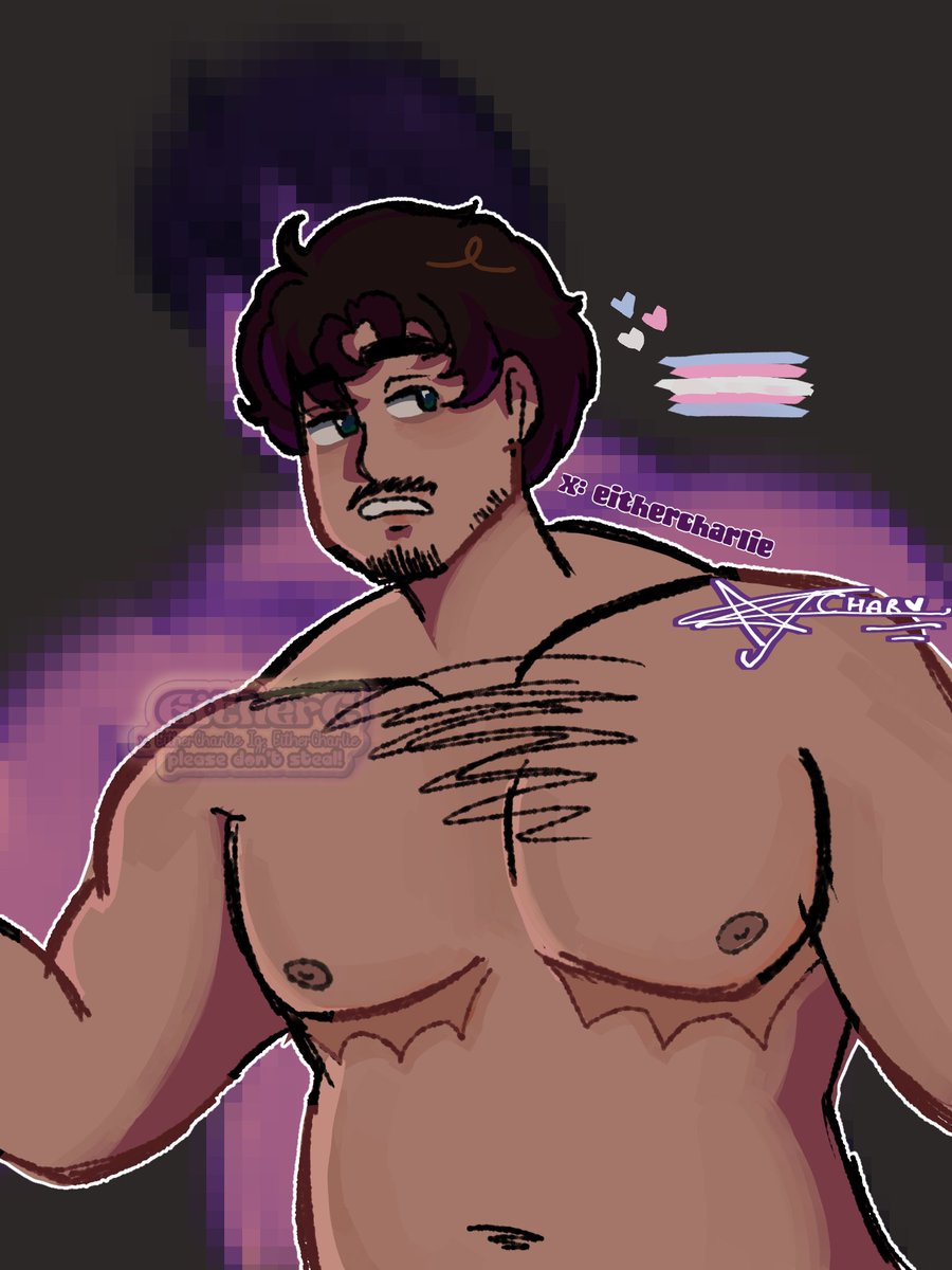 EitherCharlie's tweet photo. IM BACK #transman #oc https://t.co/9PO7aZlOag