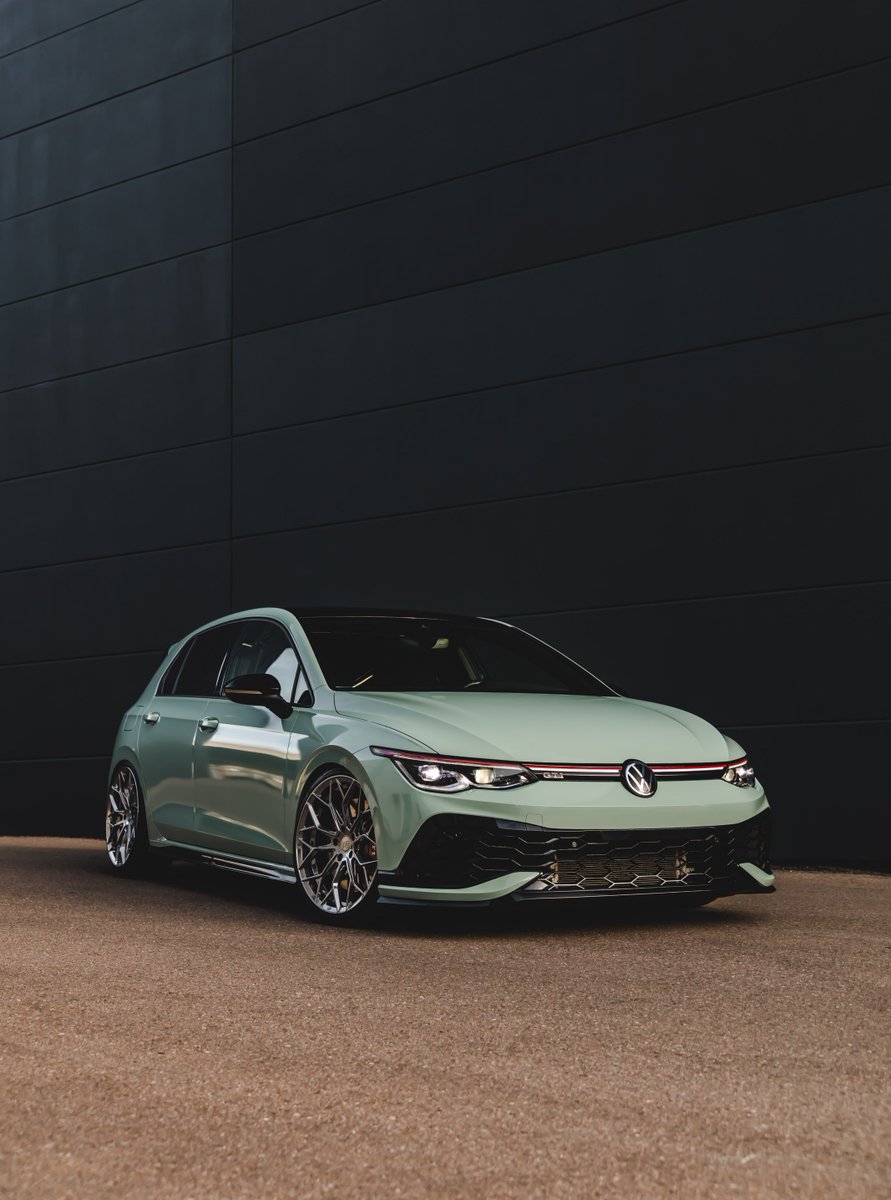 TinyWhiskersX's tweet photo. VW Golf VIII GTI - Sage Green https://t.co/Gz9DwR35Ae