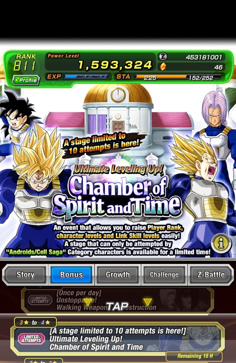 SaiynFrmEarth's tweet photo. 15 hours left of the Time Chamber event. https://t.co/PVYqb3o3r3