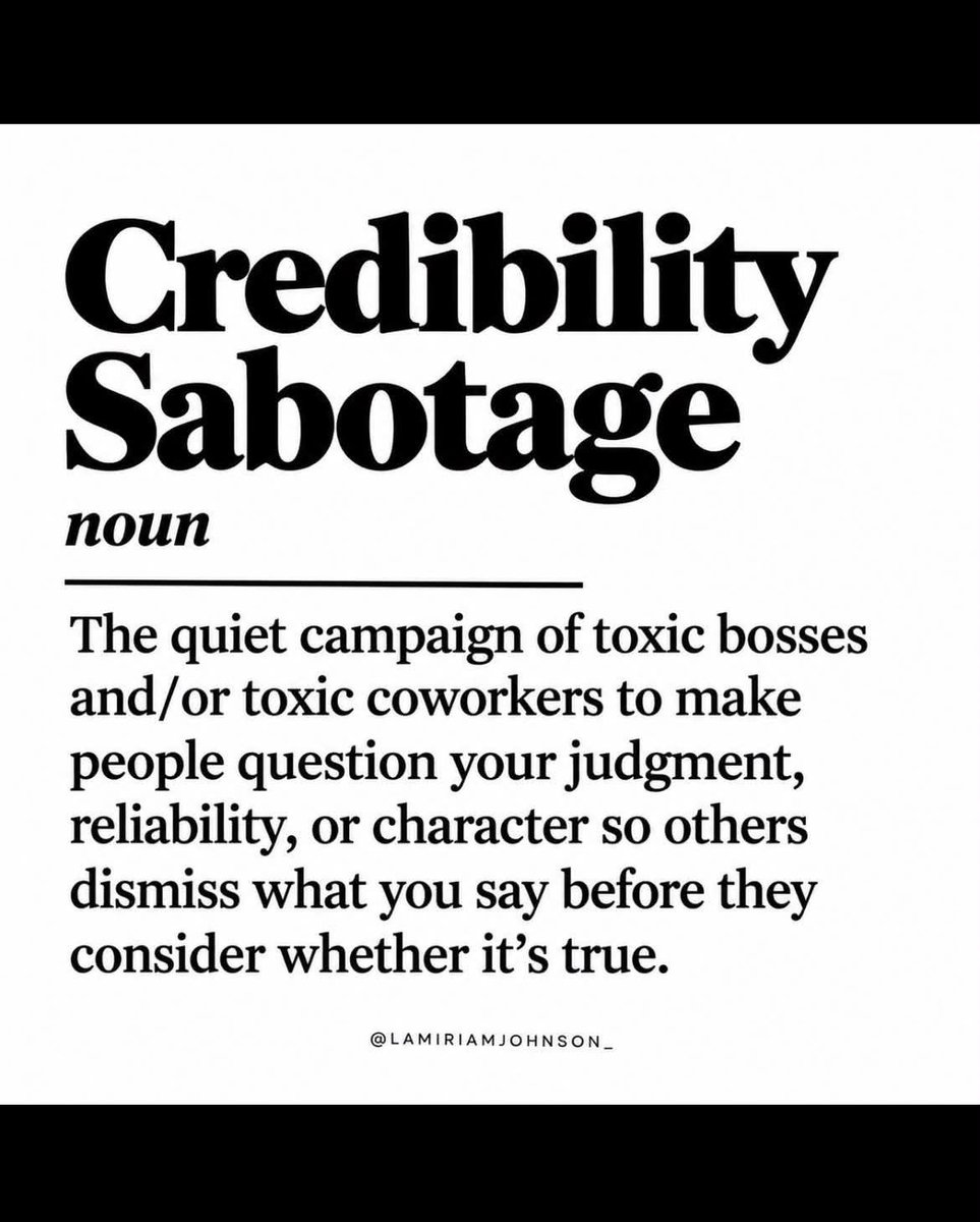 Stopworkplacebu's tweet photo. Tactic of covert bullying. https://t.co/NH1bbR06fL