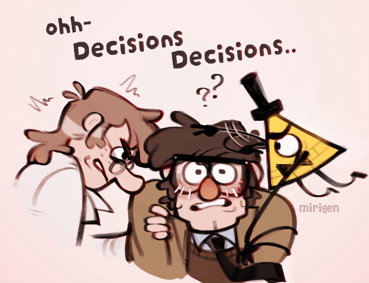 MirigenL's tweet photo. ford you have only one choice please do it right 
 #gravityfalls #billford #fiddleauthor https://t.co/bdLoKBhaHo
